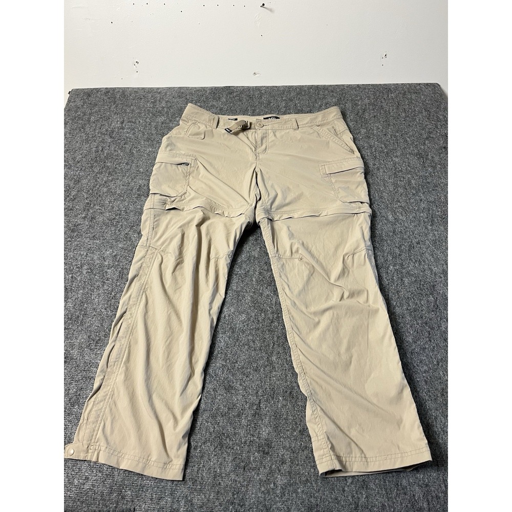 REI Co-op Pant Women 16p Nylon Blend Convert Gorpcore Hiking Cargo Outer Ware